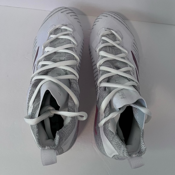 Adidas Freak Ultra Primeknit Football Cleats FX1297 White/Red Men’s Size 12.5